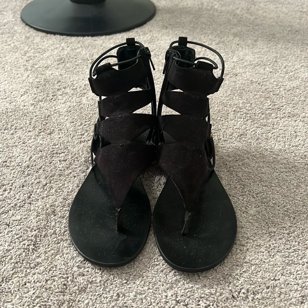 Aldo black sandals